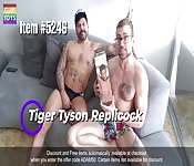 Anal Sex Using Gay Huge Porn Dildo