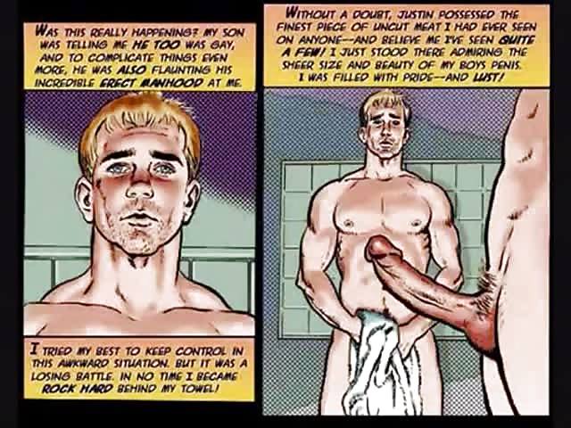 Gay Cop Son Comic Sex - My wild and raunchy son - Gayfuror.com