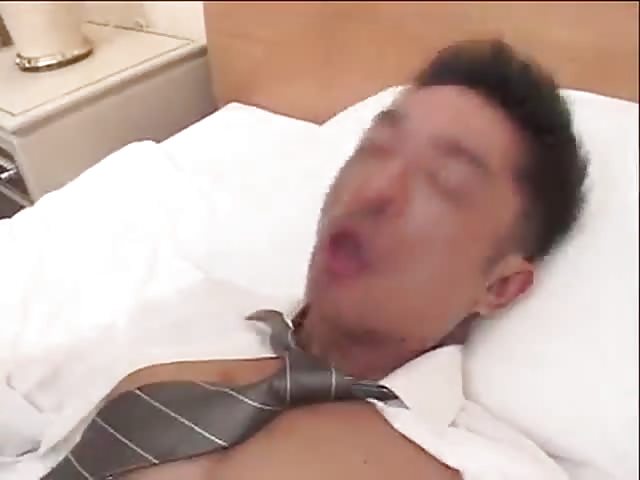 Asian businessmen bang