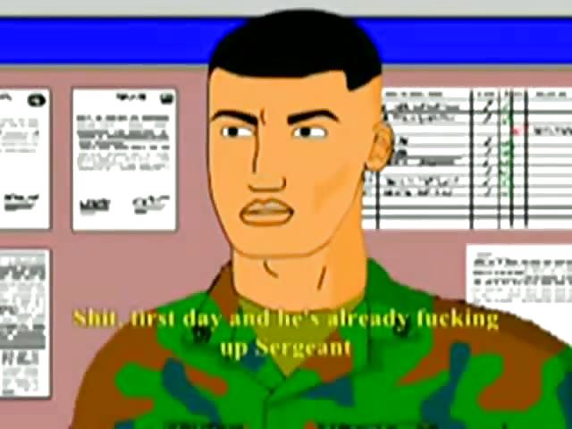 Animated military sex - Gayfuror.com